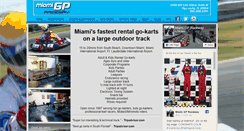 Desktop Screenshot of miamigpraceway.com
