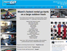 Tablet Screenshot of miamigpraceway.com